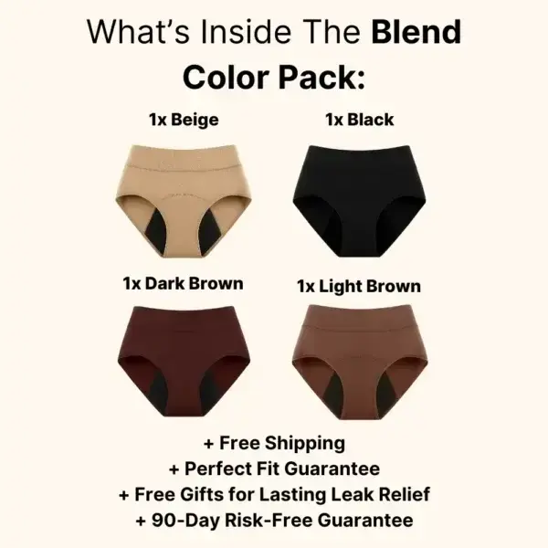 100% Leak-Proof Underwear 4-pack - Image 9