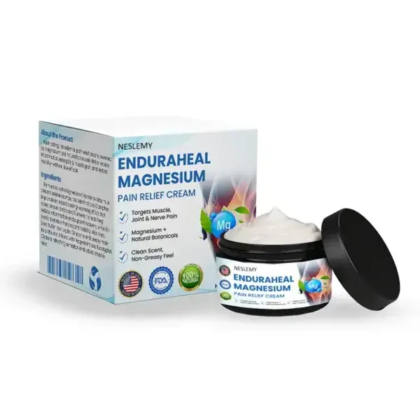 EnduraHeal Magnesium Pain Relief Cream - Image 11