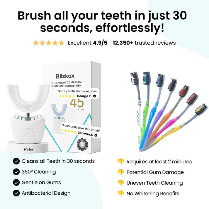 Fully Automatic Massage Whitening Toothbrush - Image 2