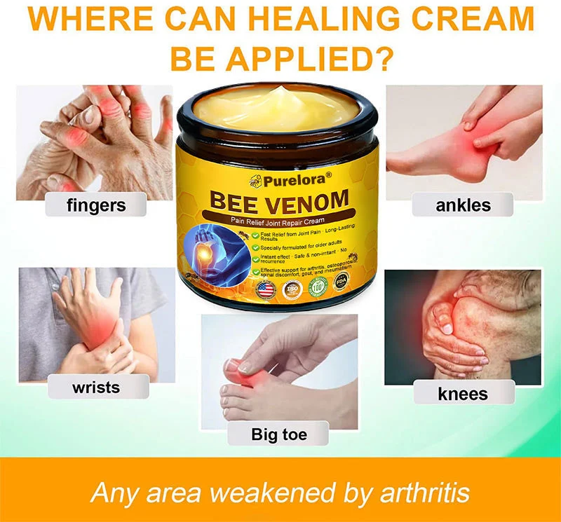 Bee Venom Pain Relief Joint Repair Cream - Image 6