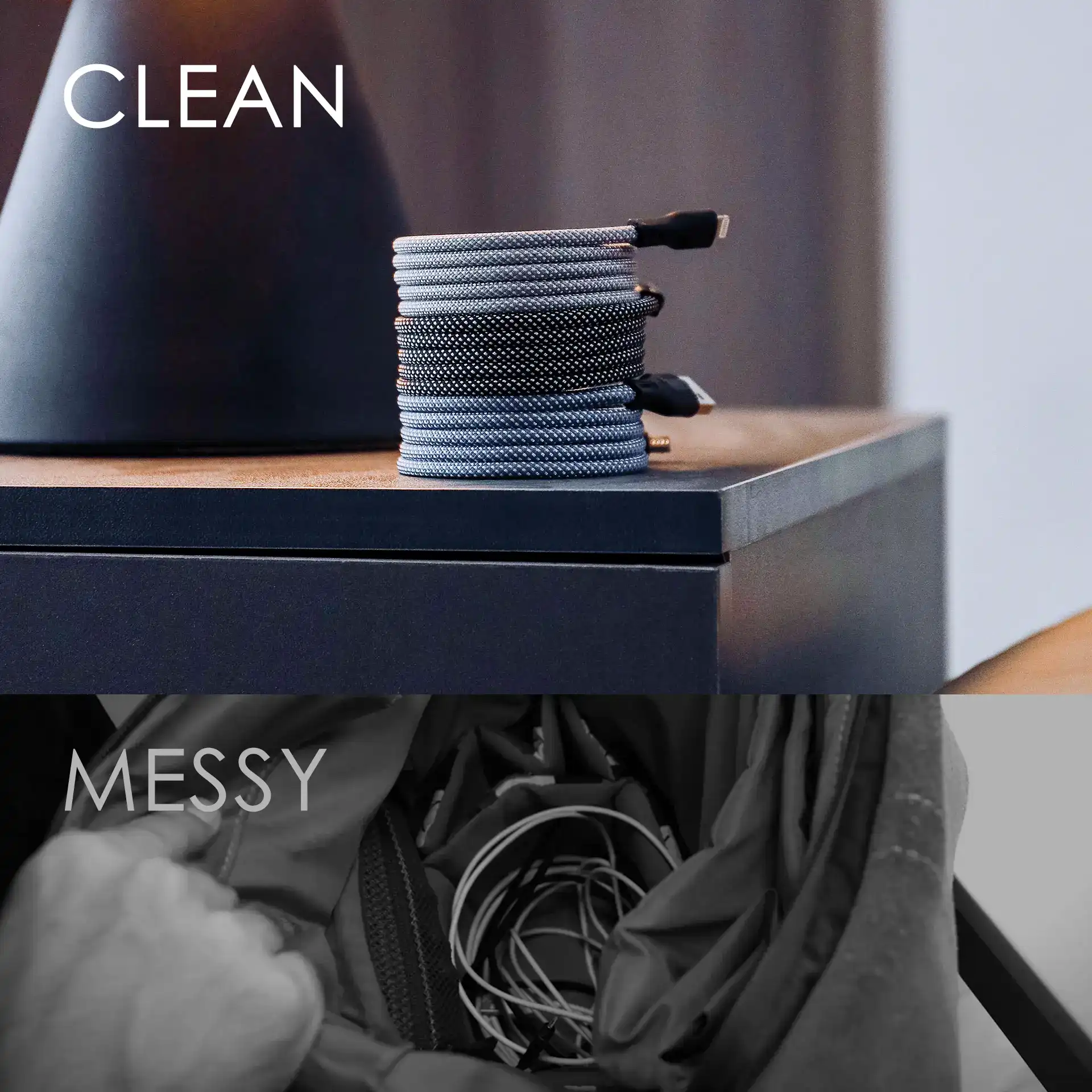 Magnetic Anti-Tangle Charging Cable - Image 4