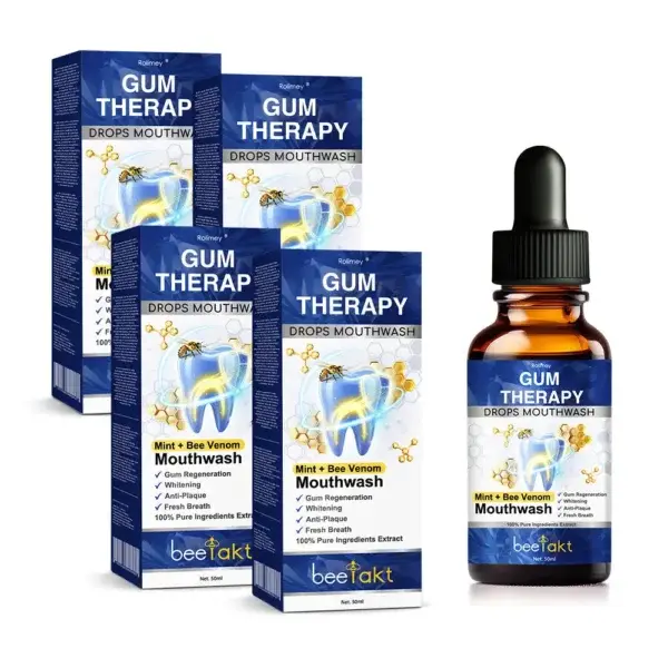 BeeTakt Bee Venom Dental Treatment Drops Mouthwash - Image 3