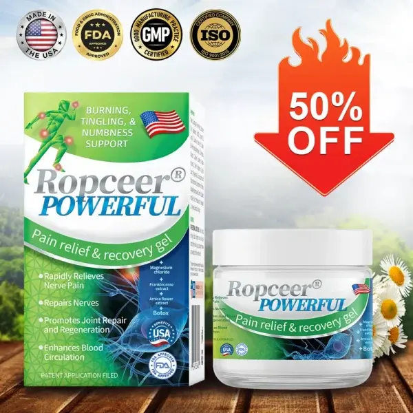 Powerful pain relief& recovery gel