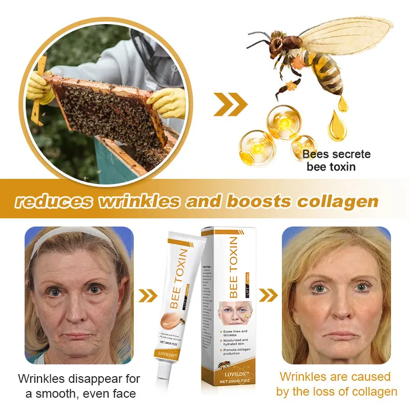 Winter Sale Bee Toxin Wrinkle Removal Cream - Image 5
