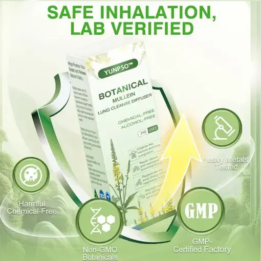 Botanical Mullein Lung Cleanse Diffuser - Image 2