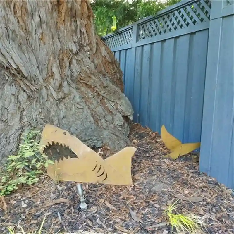 (HOT SALE)The Strongest Terrestrial Shark-Garden Decoration - Image 8
