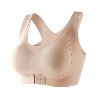 Seamless Front Buckle Support Bra - Image 9