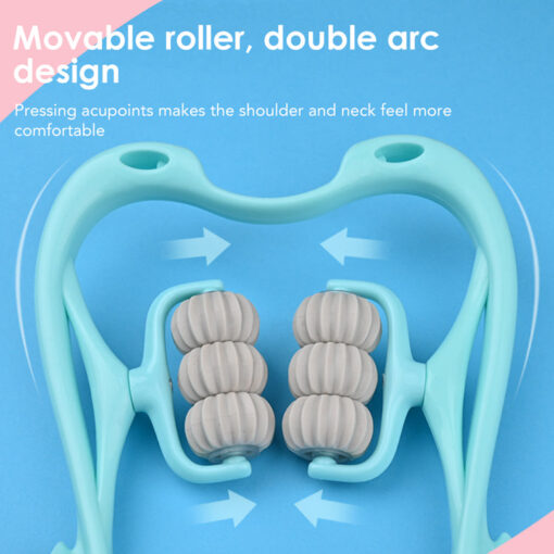 6 Wheel Pressure Point Neck Massager - Image 3
