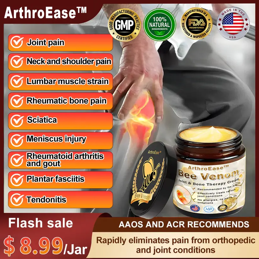 Bee Venom Joint and Bone Arthritis Therapy Cream - Image 2
