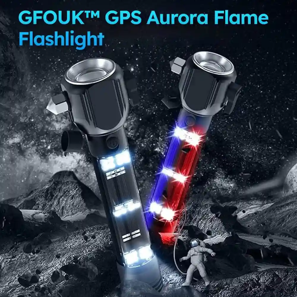 GPS Aurora Flame Flashlight - Image 2