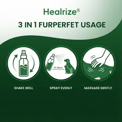 3 in 1 FurPerfect Pet Skin & Coat Spray - Image 5