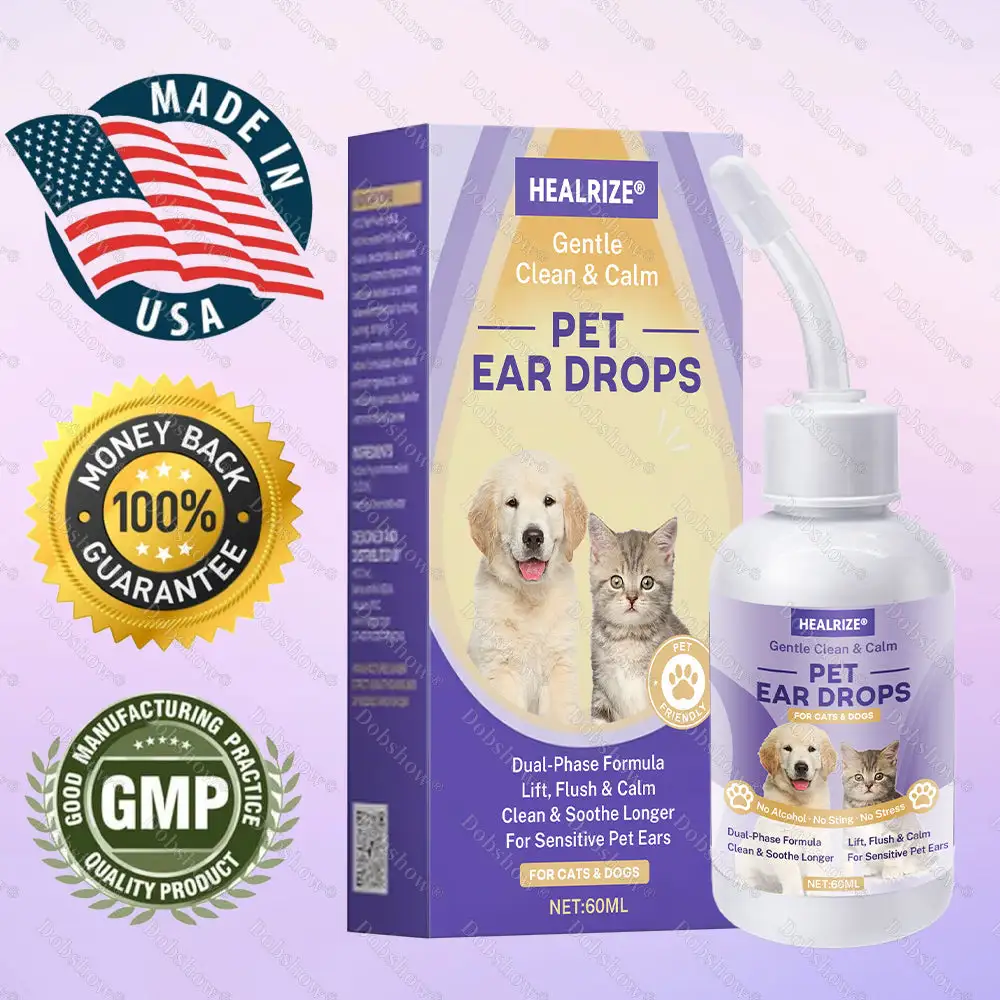 Gentle Clean & Calm Pet Ear Drops