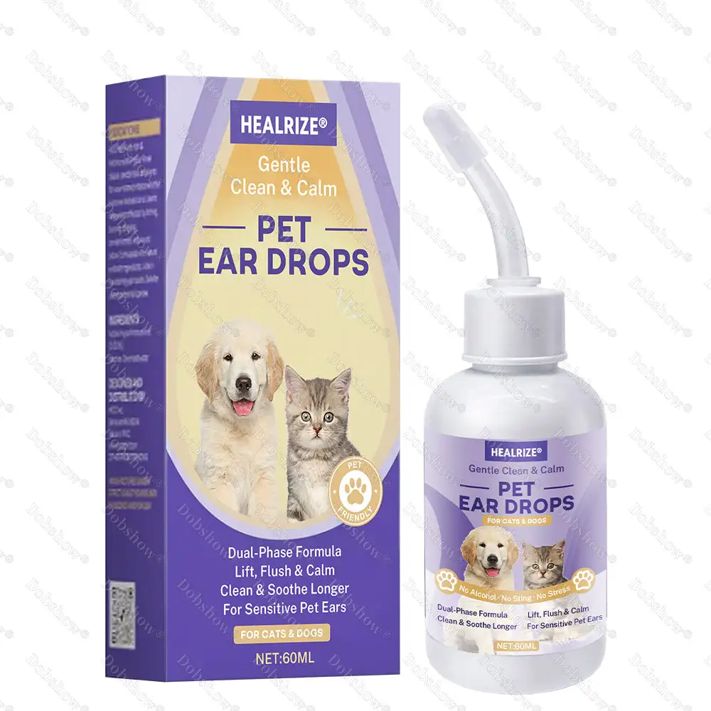 Gentle Clean & Calm Pet Ear Drops - Image 7