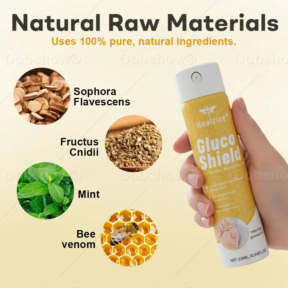 GlucoShield Bee Venom Wound Spray - Image 7