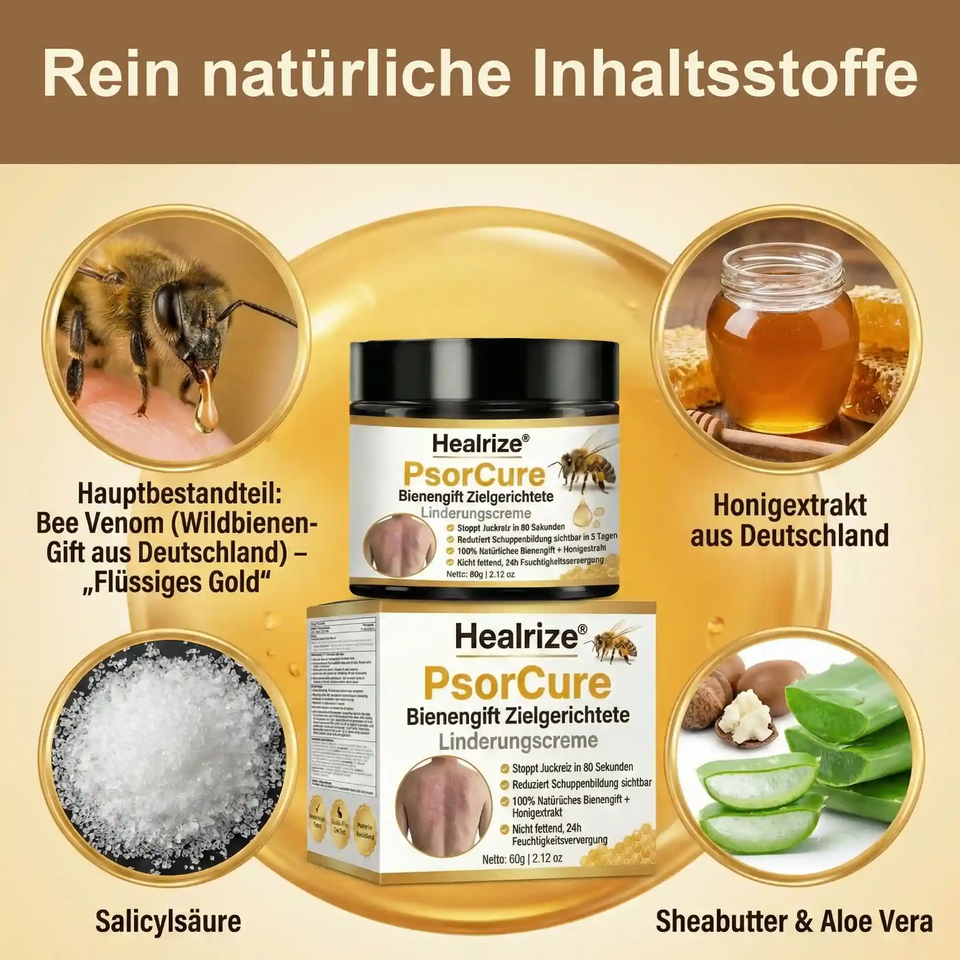 PsorCure Bienengift Zielgerichtete Linderungscreme⁷ - Image 4