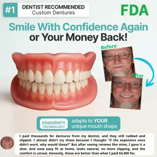 Custom-Fit Fully Functional Dentures - Image 8