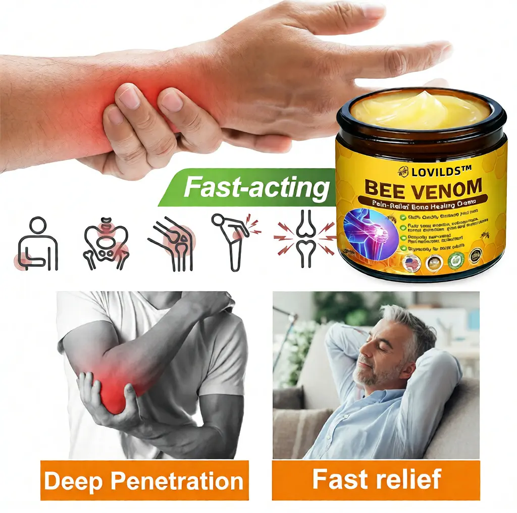 Bee Venom Pain-Relief Bone Healing Cream - Image 13