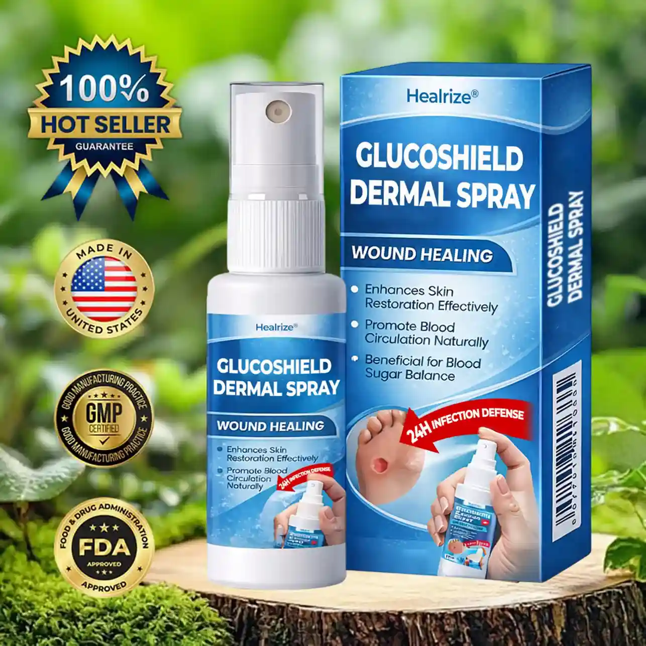 GlucoShield Dermal Spray