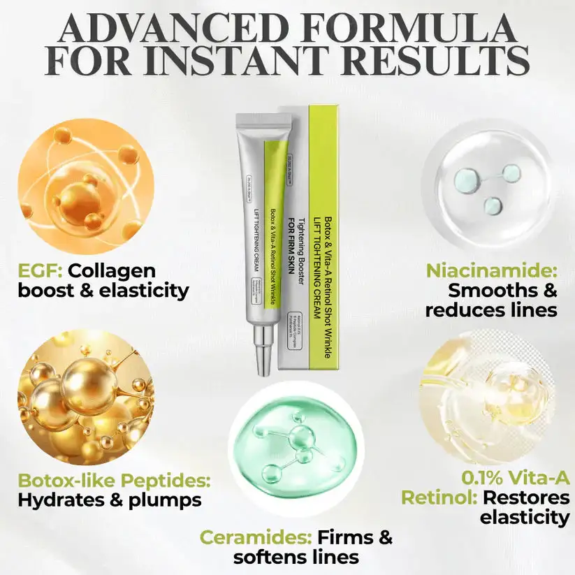 Botox & Vita-A Retinol Shot Wrinkle-Lift Tightening cream - Image 7