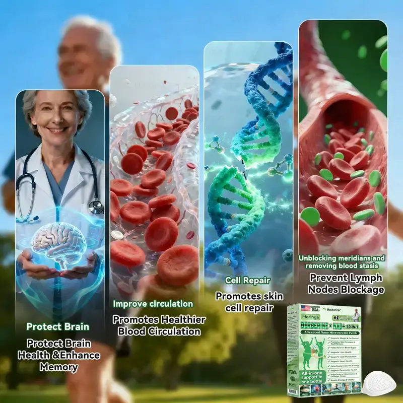 🇺🇸 𝐎𝐟𝐟𝐢𝐜𝐢𝐚𝐥 𝐔𝐒 𝐒𝐭𝐨𝐫𝐞 | 🧑⚕️🩺 Moringa · Berberine × NAD+ 𝟏𝟎-𝐢𝐧-𝟏 𝐀𝐝𝐯𝐚𝐧𝐜𝐞𝐝 𝐍𝐚𝐧𝐨 𝐌𝐢𝐜𝐫𝐨𝐧𝐞𝐞𝐝𝐥𝐞 𝐏𝐚𝐭𝐜𝐡 🔥🔥 - Image 6