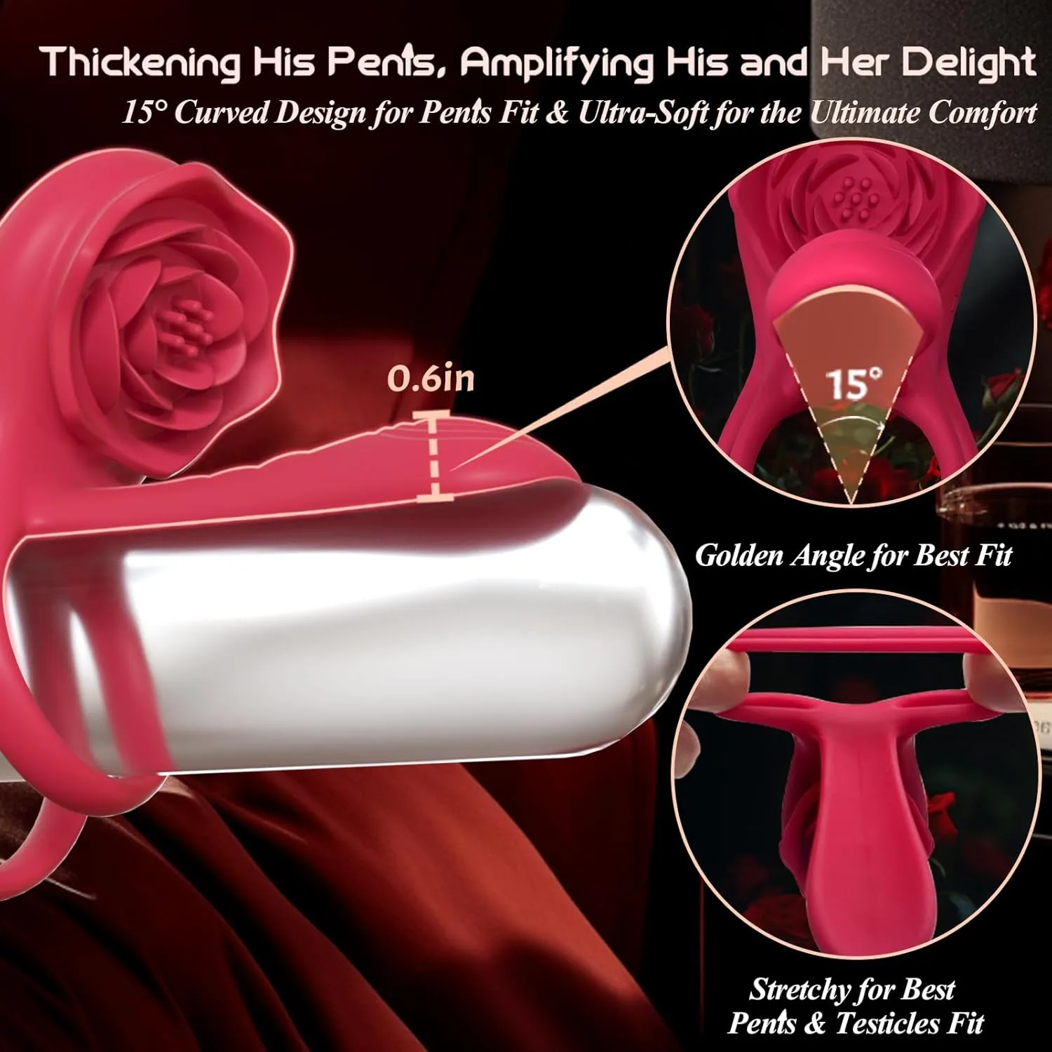 Enchanted Girl Luxe Smart Vibrating Ring - Image 3