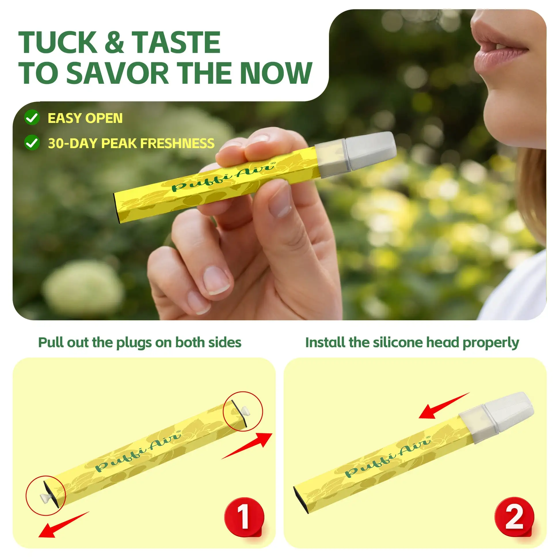 New Mullein Aroma Inhaler - 2 Pcs - Image 5