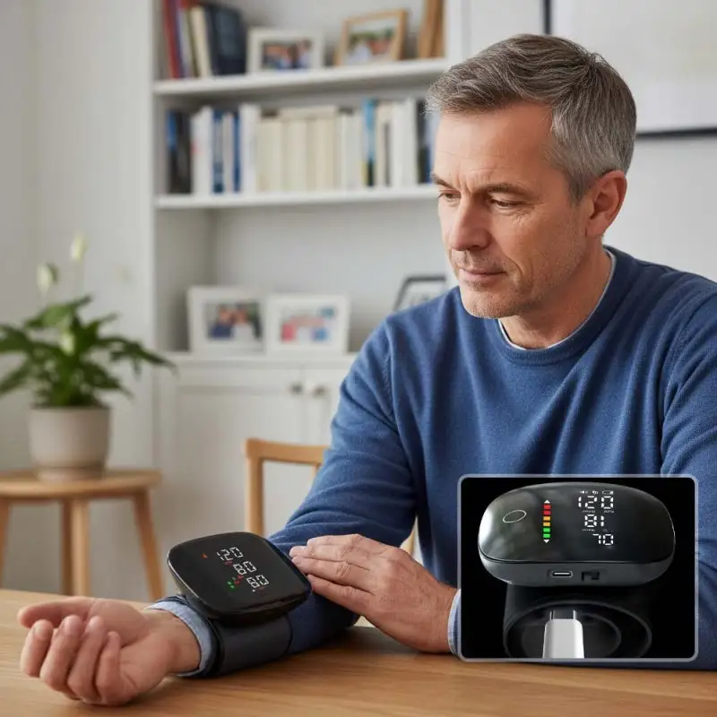 -Portable and Accurate Wrist Blood Pressure Monitor - Image 7
