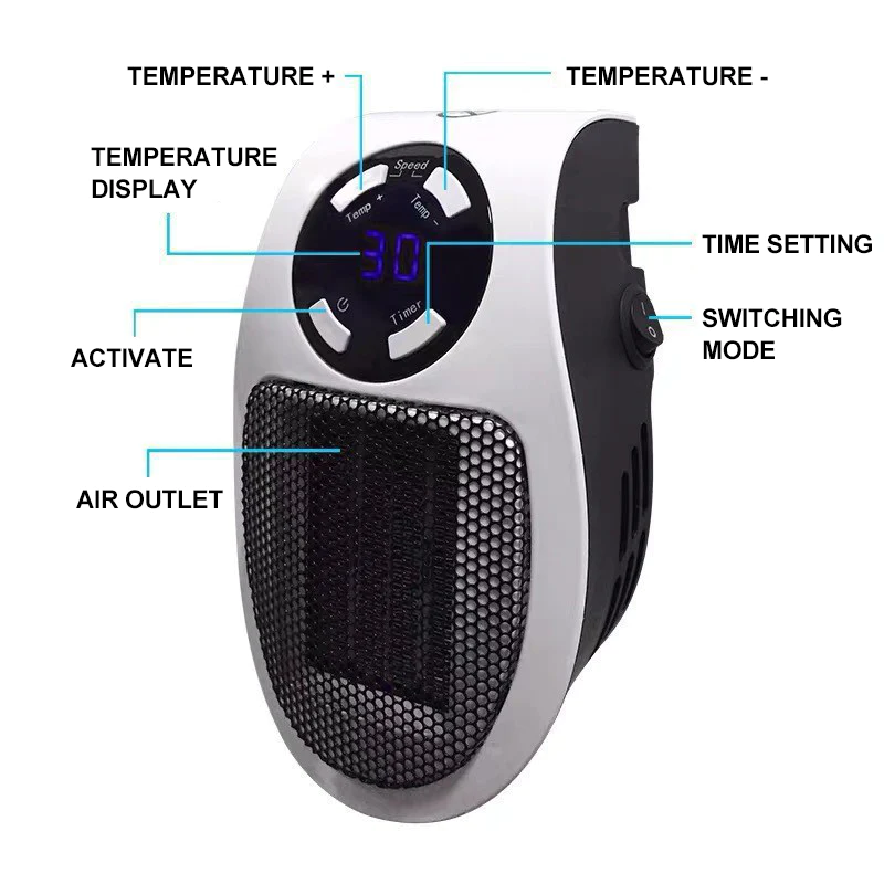 Mini Portable Electric Heater - Image 6