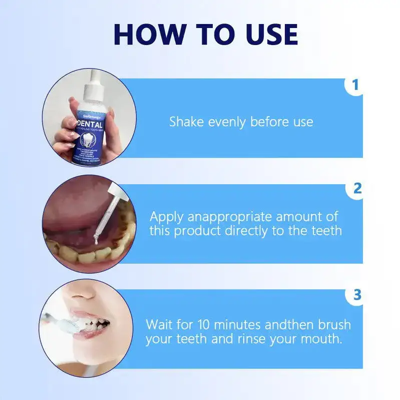 Smileasego Fluoride-Free Hydroxyapatite Tooth Armor Drops & Enamel Repair, Whitening - Image 9