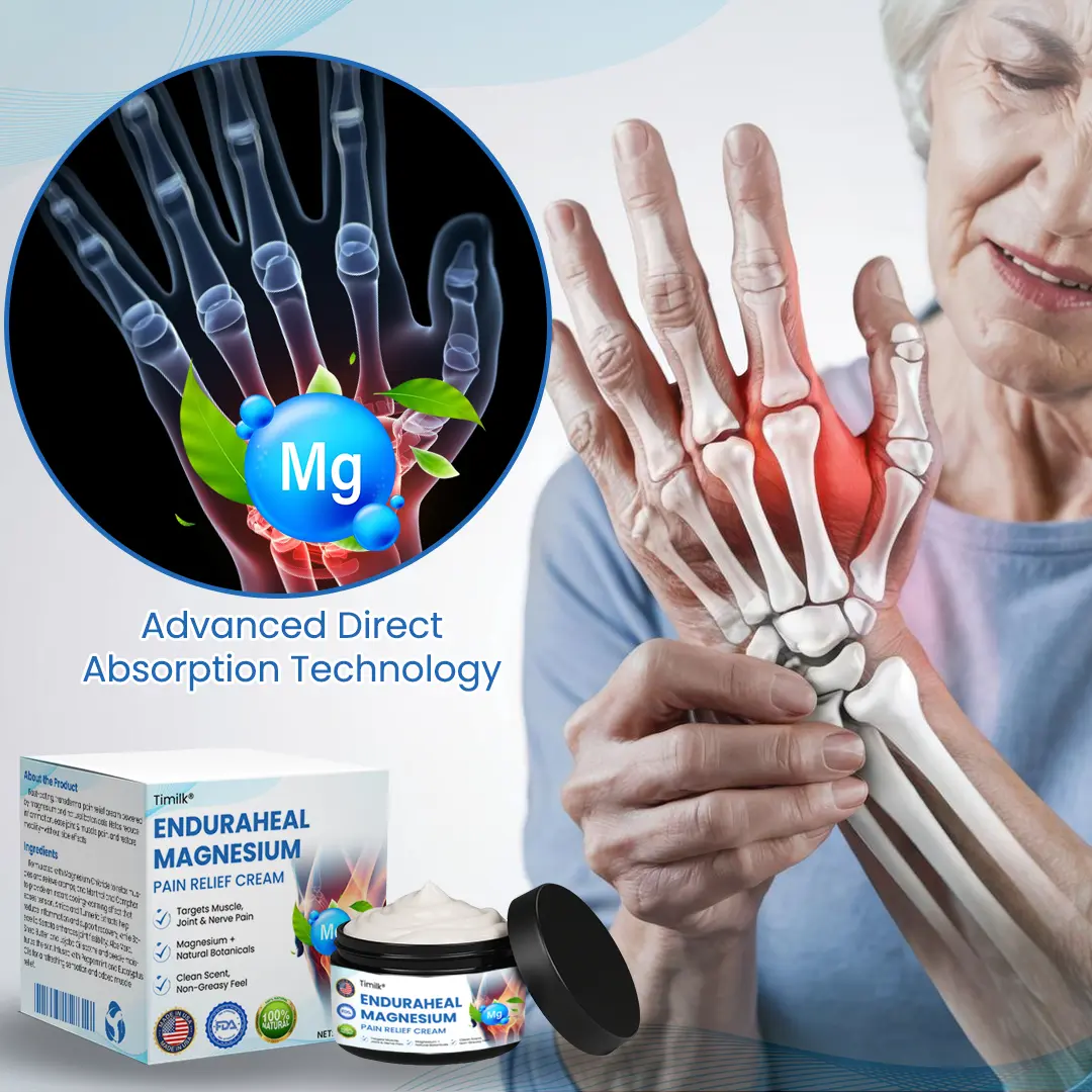 EnduraHeal Magnesium Pain Relief Cream - Image 3