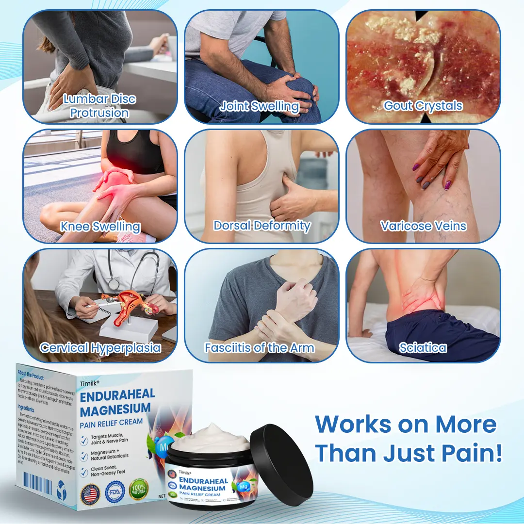 EnduraHeal Magnesium Pain Relief Cream - Image 5
