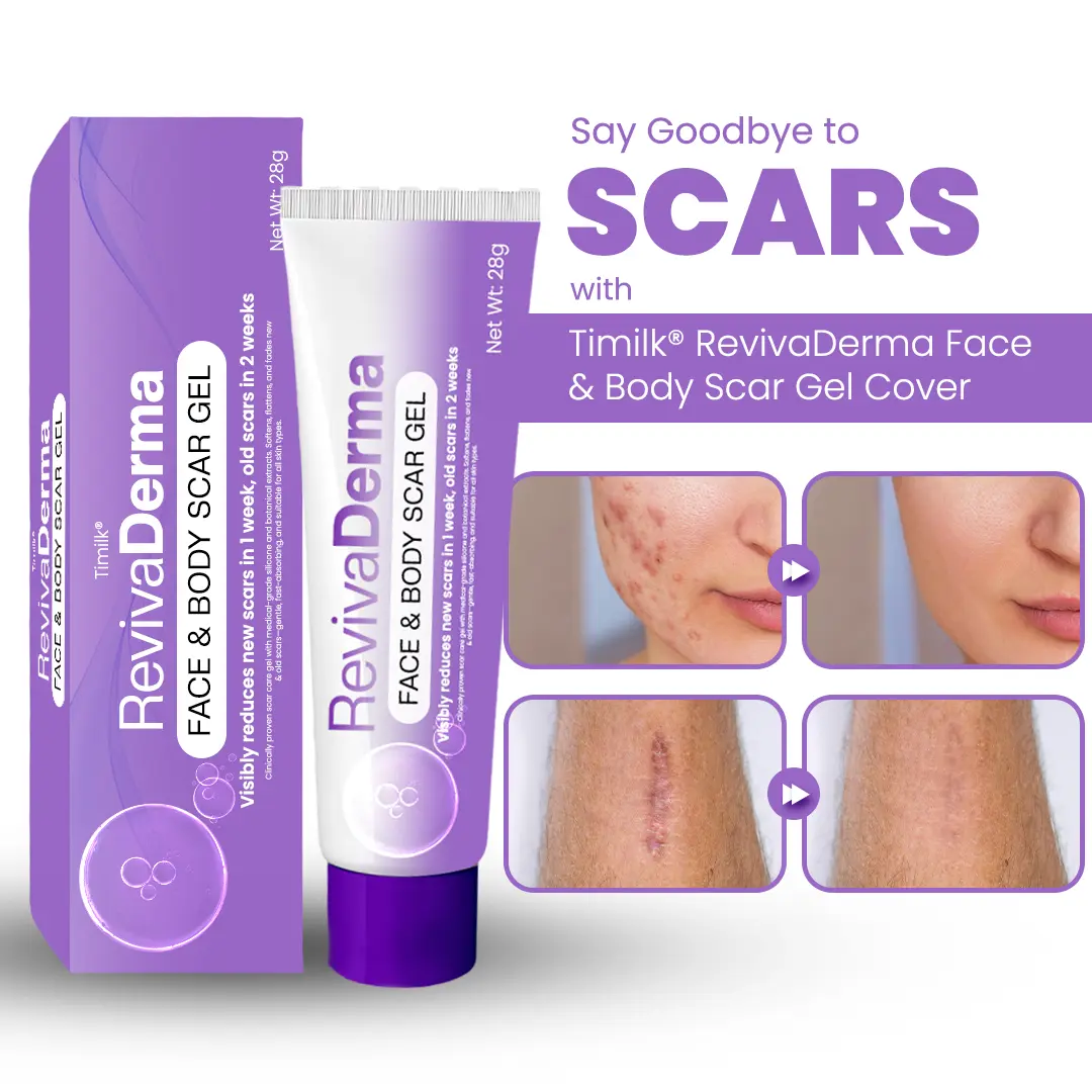 RevivaDerma Face & Body Scar Gel