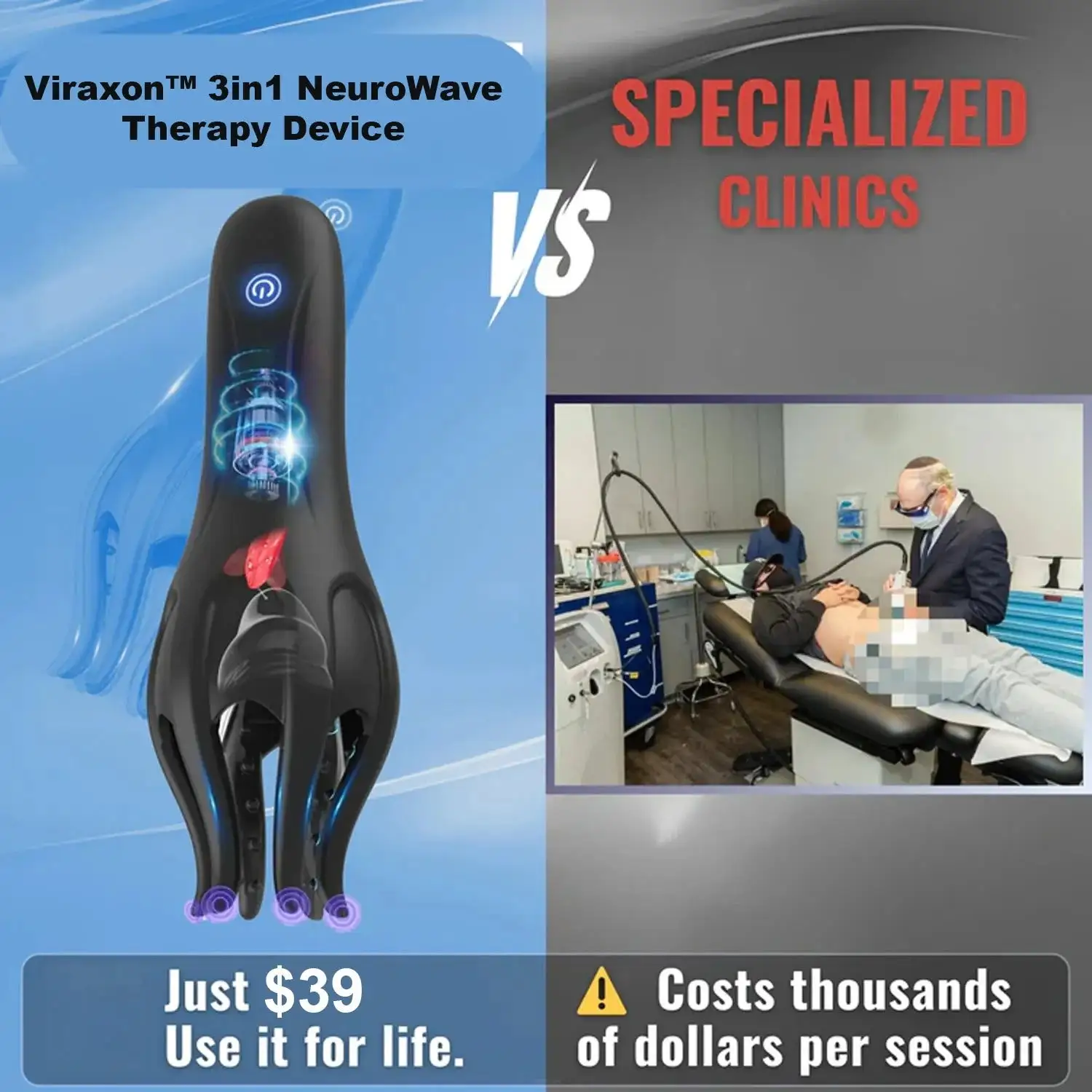 Winter Essentials Sale - 3in1 NeuroWave Therapy Device - Image 7