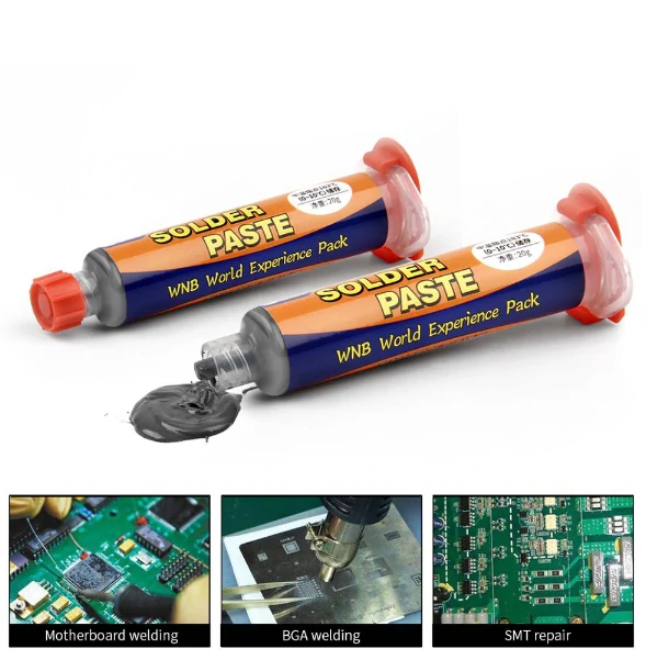 【BUY 2 GET 1 FREE】20g BGA Syringe Tin Solder Paste Leaded Sn63/Pb37 Melting Point 183℃ - Image 2