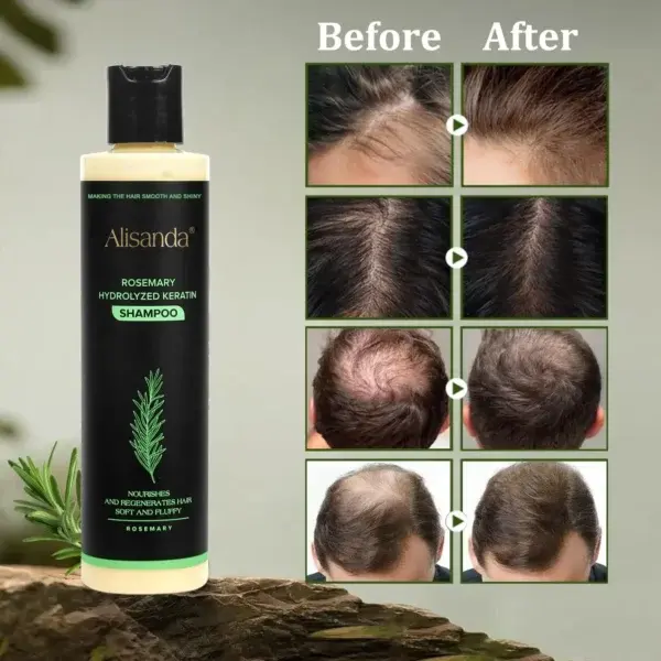 Rosemary Hydrolyzed Keratin Shampoo - Image 8