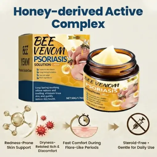 Bee Venom Psoriasis Solution Cream - Image 4