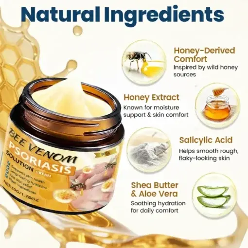 Bee Venom Psoriasis Solution Cream - Image 5
