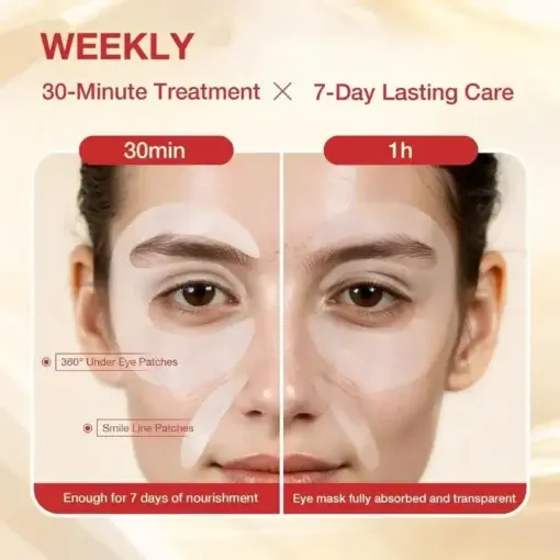Eye Mask with Bio-Collagen - Peptide Complex Vitamin C - Image 6