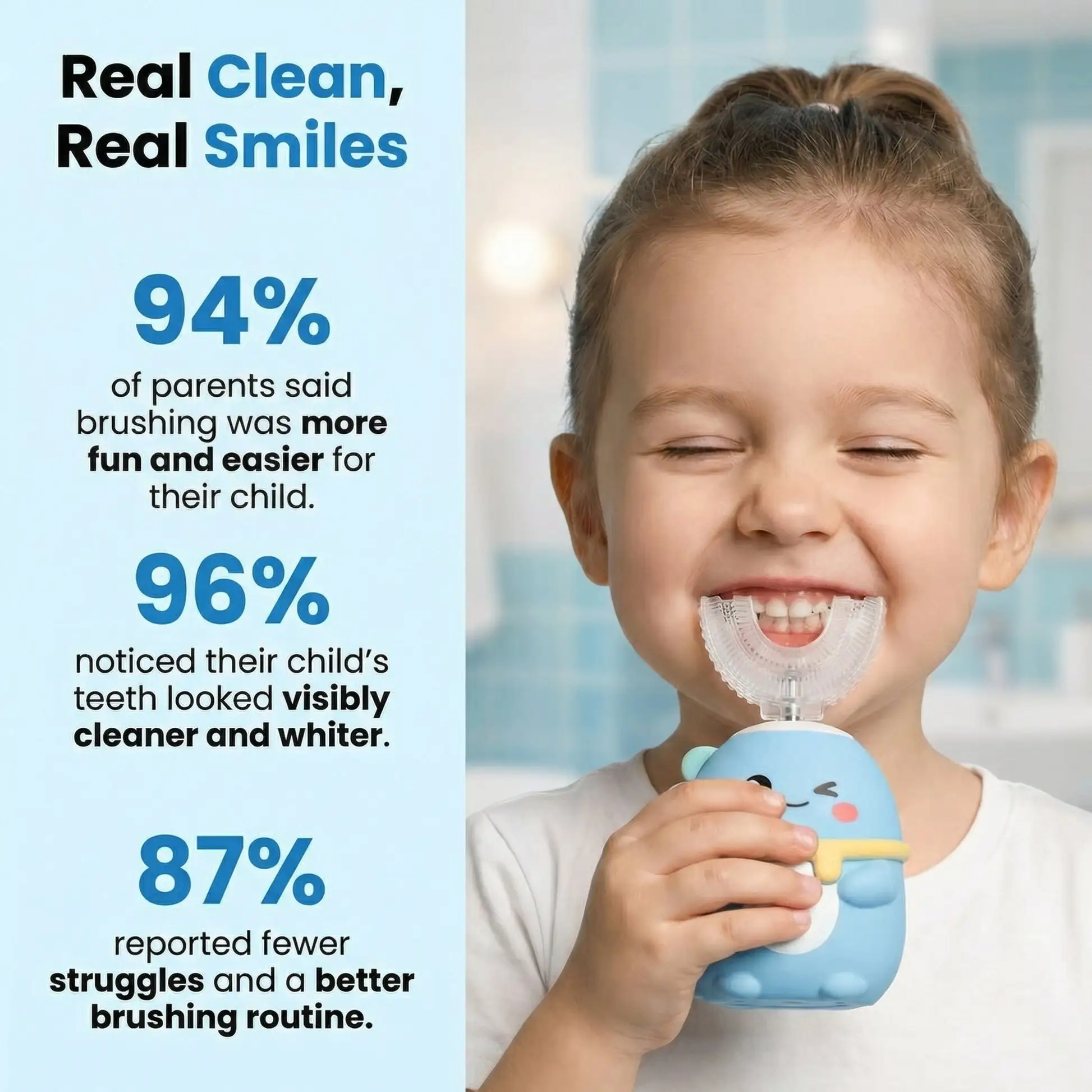 Children's Electric Toothbrush - Fun, Effective, and Kid-Approved! 🦷 - Image 2