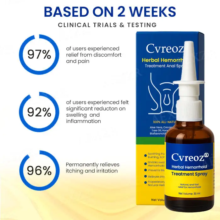 Herbal Hemorrhoid Treatment Anal Spray - Image 2