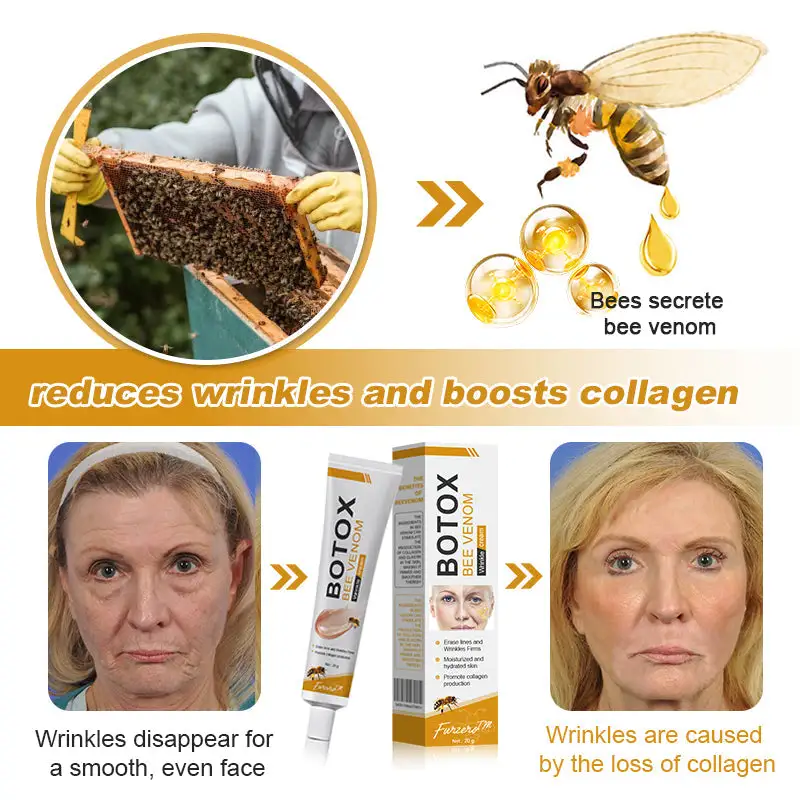 Botox Bee Venom Wrinkle Removal Cream-Last Day Promotion 80% OFF - Image 4