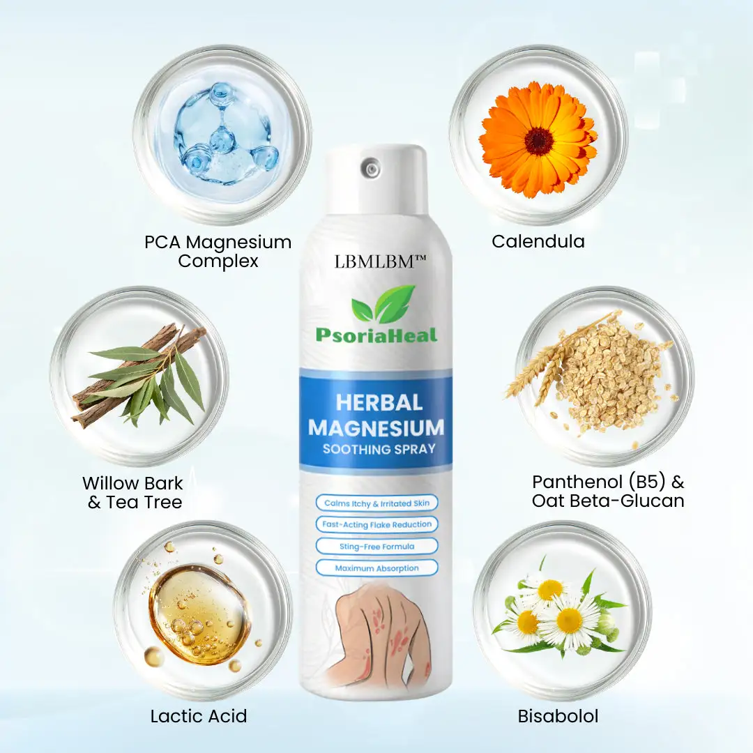 PsoriaHeal Herbal Magnesium Soothing Spray - Image 5