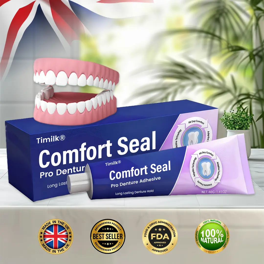 🔥 LIMITED SPECIAL OFFER 🔥 Comfort Seal Pro Denture Adhesive