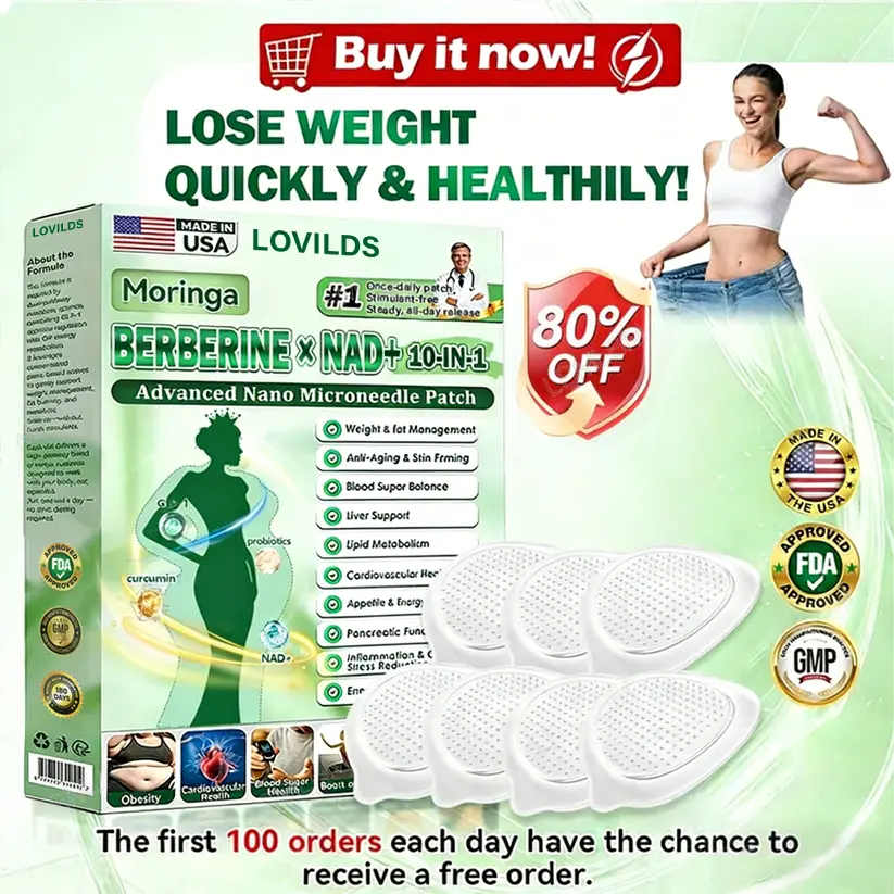10-in-1 Nano Microneedle Patch One Patch a Day · Easy Metabolic Support
