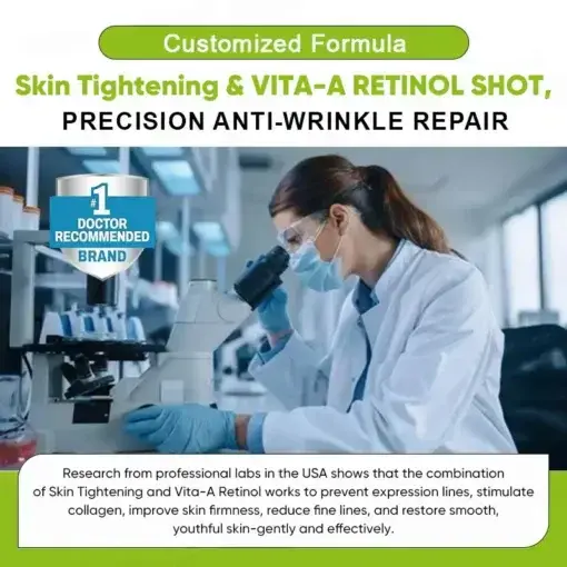 Skin Tightening Vita-A Retinol Retinol shot Anti-Wrinkle Firming Tightening cream - Image 8