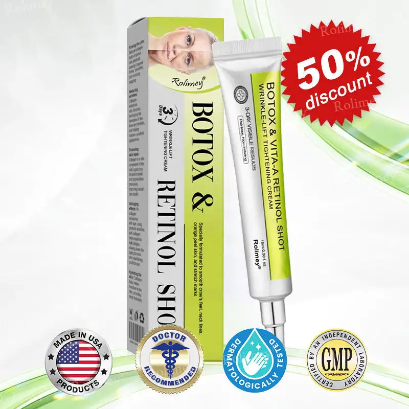 Botox & Vita-A Retinol Shot Wrinkle-Lift Tightening cream - Last Day Promotion 50% OFF