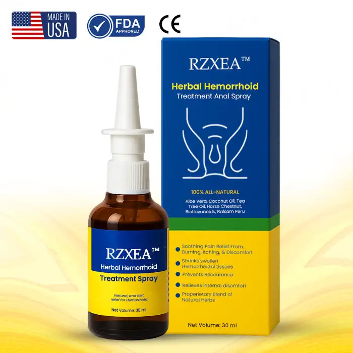 🔥 Natural Hemorrhoid Relief - 50% OFF for 24 Hours! | Herbal Hemorrhoid Treatment Anal Spray