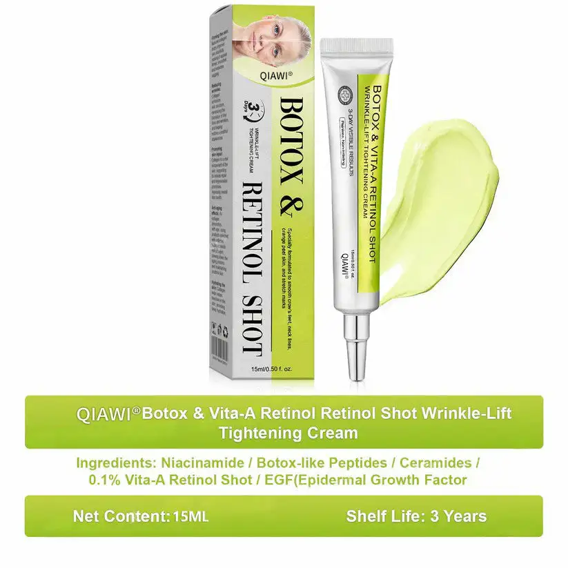 👏🌿Proudly Made in the Advanced Peptide Botox-Style + Vita-A Retinol Lifting Renewal Cream - Image 14