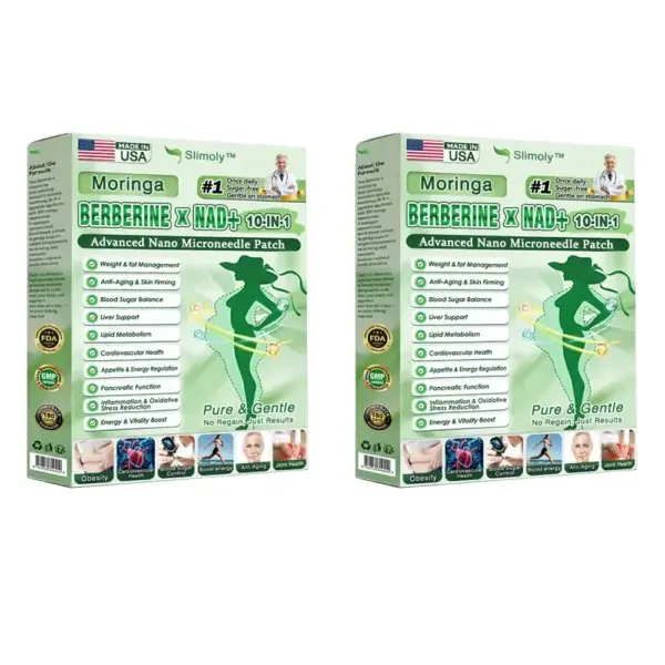 Moringa & Berberine 10-IN-1 Advanced Nano Microneedle Patch - Image 11