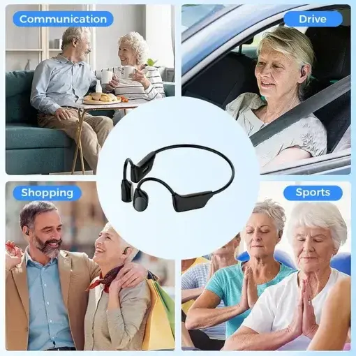 YUNPSO Bone Conduction Smart Hearing Aids Amplifier